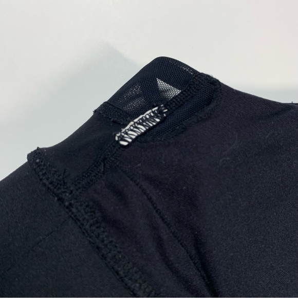 Zyia black all star sports bra with mesh high neck - Picture 11 of 15